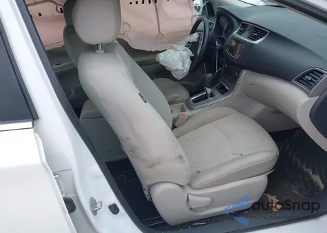 2015 Nissan Sentra Sv from USA, damaged, VIN 3N1AB7APXFY231377